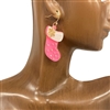 VER6203 CHRISTMAS ACRYLIC SOCKS EARRINGS