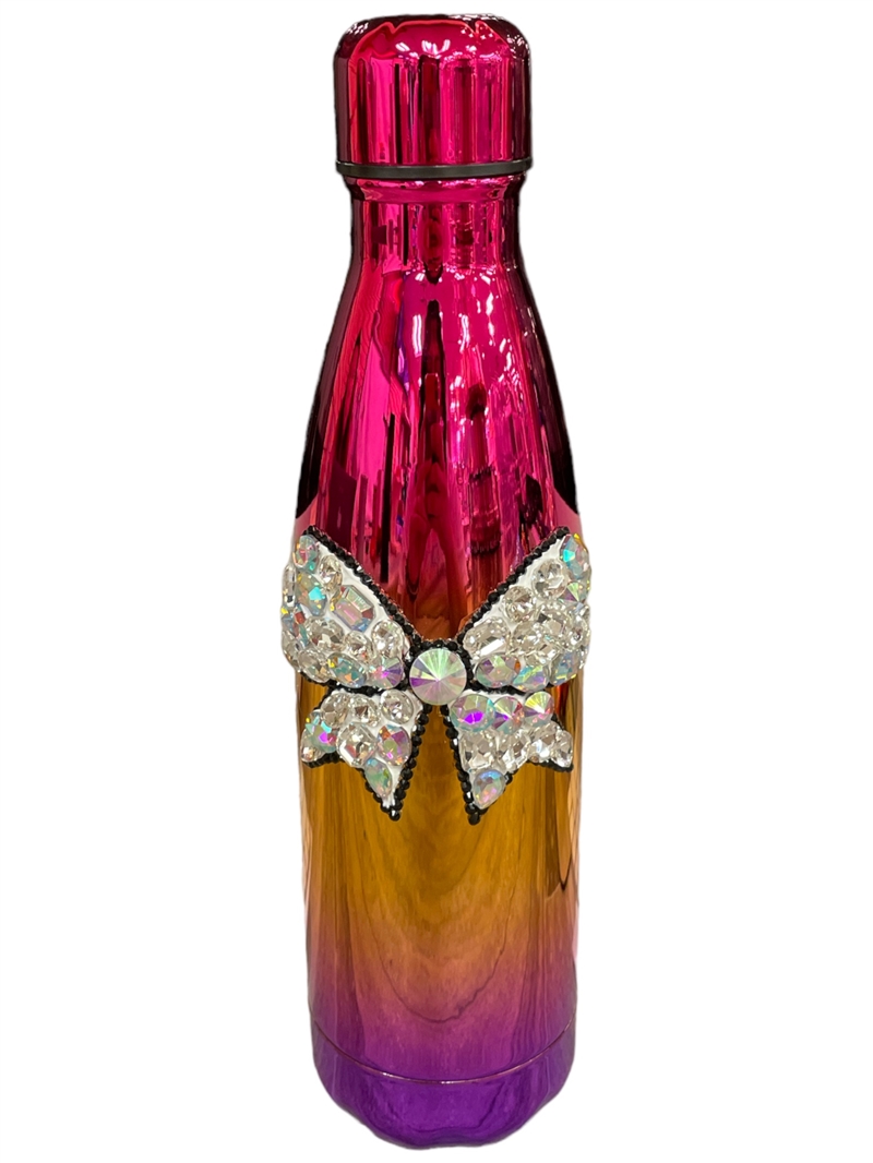 WB90BP AB BOW PINK WATER BOTTLE