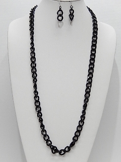 WNE6205 CHAIN NECKLACE SET