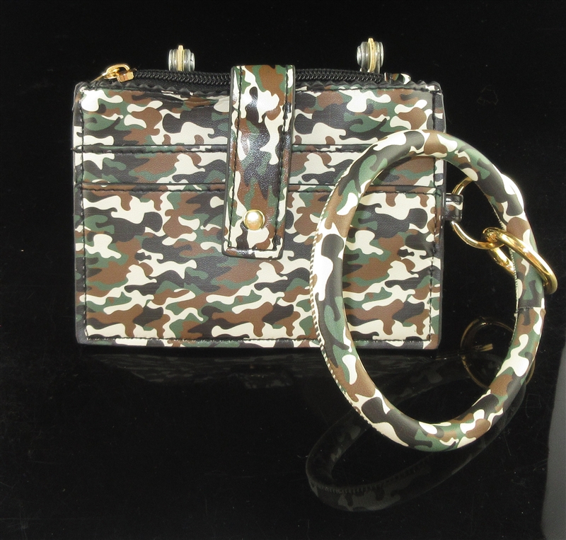 WTS40 CAMOUFLAGE SMALL WRISTLET BAG