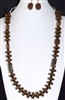 XN-779 ACRYLIC BEADED NECKLACE SET