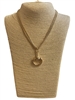 YAN8294 CHAIN U LINK PENDANT NECKLACE