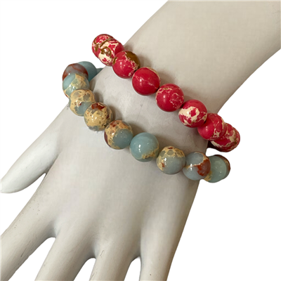 YB2572  SEMI -PRECIOUS STONE BRACELET