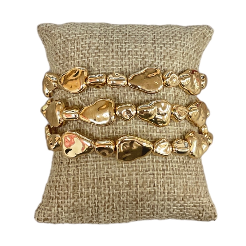 YB2719 BEADED 3 PCS SET BRACELET