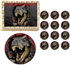 JURASSIC WORLD T REX Face Edible Cake Topper Image Frosting Sheet - All Sizes! NEW