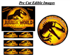 Jurassic World Dominion Dinosaur Edible Cake Topper Image Cupcakes