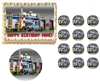 Lego Police City Rescue Vehicles Edible Cake Topper Frosting Sheet - All Sizes!