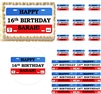LICENSE PLATE 16th Birthday Teen Edible Cake Topper Image Frosting Sheet - All Sizes!