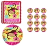 MOD Monkey Love First Birthday Baby Shower Edible Cake Topper Frosting Sheet - All Sizes!