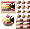 MOVIE AND POPCORN NIGHT Party Edible Cake Topper Image Frosting Sheet - All Sizes!