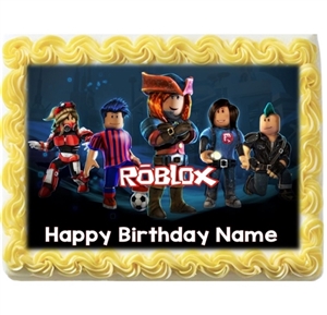 Roblox Edible Image Topper for Cake, Cookies, Cupcakes. Roblox Party Theme