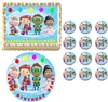 SUPER WHY Characters Party Edible Cake Topper Frosting Sheet - All Sizes!