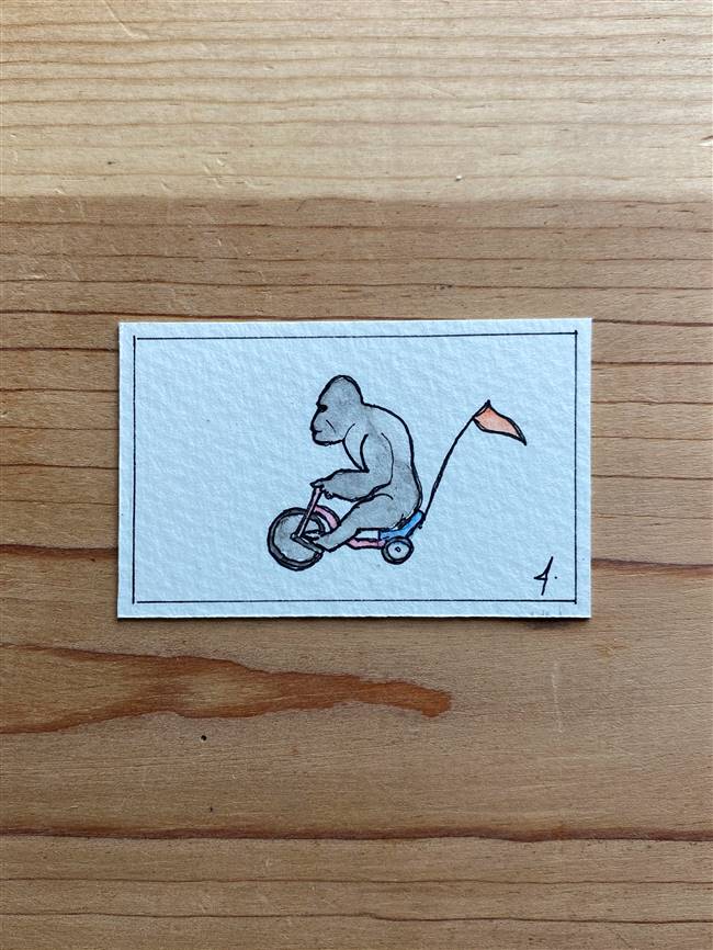 Cycling Gorilla