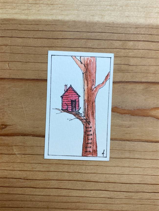 Little Red Tree House