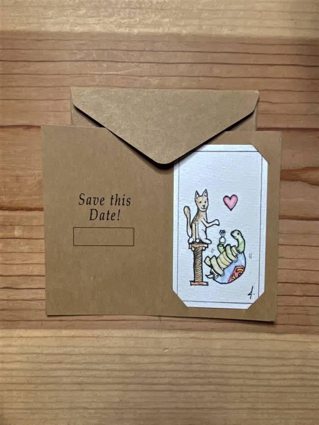 Save the Date Sleeve