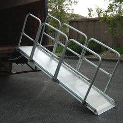 Aluminum Walk Ramps - Range 6" to 16 Feet