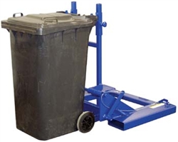 Fork Lift Mounted Trash Can Dumper