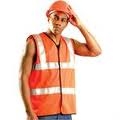 Occulux Class 2 Hi-Viz Value Safety Vest - Solid Yellow and Orange