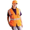 Occulux Class 2 Hi-Viz Value Safety Vest - Mesh Yellow and Orange