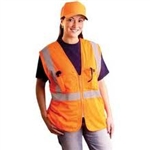 Occulux Class 2 Hi-Viz Value Safety Vest - Mesh Yellow and Orange