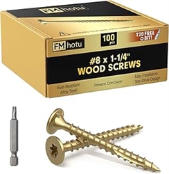 Screws Const. #8 x 1-1/4" Star Drive 1 lb Box