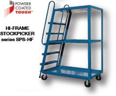 Hi-Frame Stockpicker Truck - 22" Wide x 52" Tall