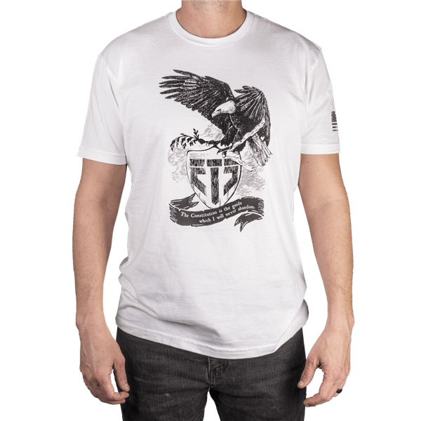 ETS Constitution Tee, White