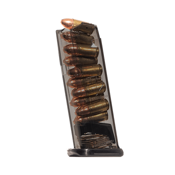 Carbon Smoke 10rd (9mm) mag for Glock 43X, 48