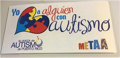 3 Stickers "Yo Amo a Alguien con autismo"