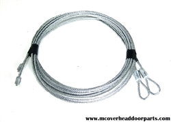 Garage door cables for 10' high garage door with torsion spring system