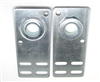 garage door flat end bearing plates 4 3/8"