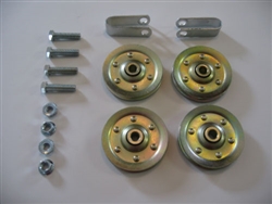 Pulley Set for Garage Door with Hardware