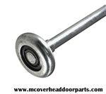 2" short stem steel garage door roller, 10 ball bearing