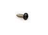 Black Stainless Steel Screws #8 x 1/2" Phillips Head - 25 Pack