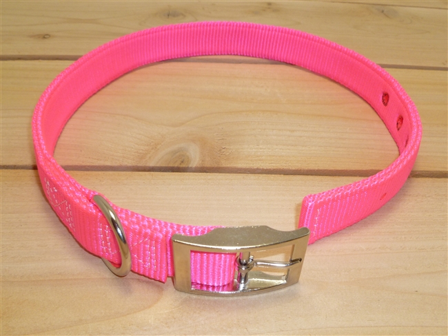 1" x 26" Double Ply Collar w/ Buckle on End