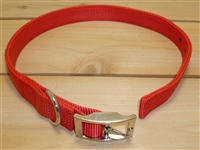1" x 30" Double Ply Collar w/ Buckle on End