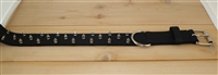 1 3/4" x 28" Double Ply SPIKE Collar - Black