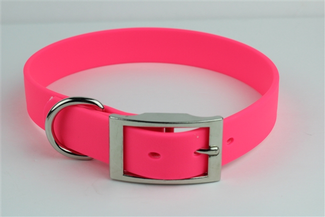 1" x 18" Synthetic Leather Strap Collar