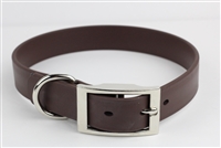 1" x 22" Synthetic Leather Strap Collar