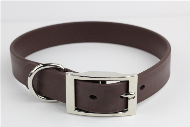 1" x 22" Synthetic Leather Strap Collar