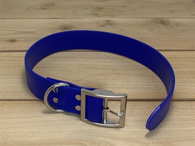 1 1/2" x 26" Synthetic Leather Strap Collar