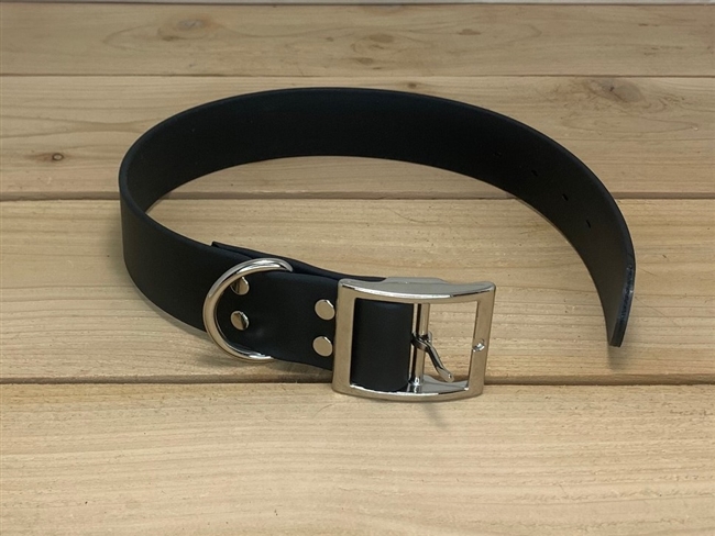 1 1/2" x 28" Synthetic Leather Strap Collar