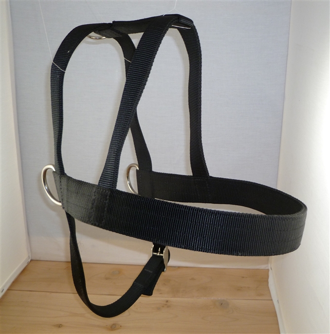 28" Pulling Harness - Black