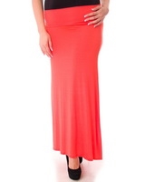 Women's pause size orange Maxie skirt