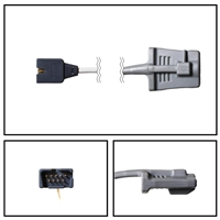 OEM Masimo SET 2653 LNCS DBI Adult Soft Shell Finger SpO2 Sensor LNCS 9 Pin Connector 3FT/1M Cable
