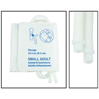 NBXX3375-NiBP Disposable Cuff Dual Tube Small Adult (20.5-28.5cm) - Soft Fiber (Box of 5)