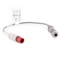 Philips Temperature Extension Adapter Cable 400 Series GE 2 Pin to 2 Pin Connector 6IN/15CM Cable
