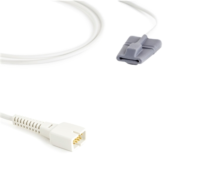 Nellcor Compatible Oxismart Pediatric Soft Shell Finger SpO2 Sensor Oxismart DB9 9 Pin Connector 3FT/1M Cable