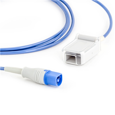 Philips SpO2 3 FT Patient Extension Adapter Cable DB9 9 Pin to D Connect 8 Pin Connector M1943AL Direct Replacement