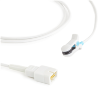 Nellcor Compatible Oxismart Ear Clip SpO2 Sensor Oxismart DB9 9 Pin Connector 3FT/1M Cable